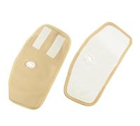 Qcbuegof 1 paire de bandages d'huile de ricin réutilisables biologiques faciles à nettoyer réglables pour les mains