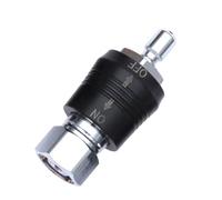 Qcbuegof Adaptateur de régulateur de plongée 9/16 avec interrupteurs, interfaces rapides, valves de pression, accessoires Scubas, régulateur de plongée haute performance