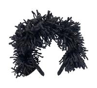 Qcbuegof Bandeau à pompons en fourrure pour les jours d'indépendance, les célébrations, les fêtes, les festivals, les élections, les coiffures et les fêtes