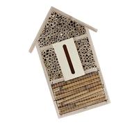 Qcbuegof Boîte d ' Observation des Insectes Maison éducative Contre Les Insectes avec Tunnels tubulaires séparés pour diverses espèces et abri résistant intempéries pour Nidification sûre