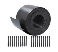 Qcbuegof Bordures de jardin pour bordures résistantes Passerelles extérieures Paysage résistant aux intempéries Pour clôture de jardin 12 cm de hauteur Pour clôture de jardin Bordure de jardin Bordure