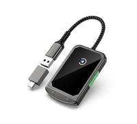 Qcbuegof Car Play Adaptateur convertit avec jeu de voiture sans fil Dongles Commandes pour téléphone Jeu de voiture Dongles Accessoires Smartphone Intégration automatique