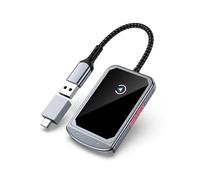 Qcbuegof Car Play Adaptateur convertit avec jeu de voiture sans fil Dongles Commandes pour téléphone Jeu de voiture Dongles Accessoires Smartphone Intégration automatique