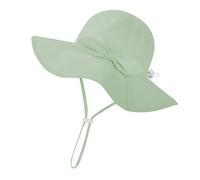 Qcbuegof Chapeau de soleil pour bébé - Chapeau de plage à large bord pour filles - Ajustement confortable pour les enfants de 6 à 12 mois, Vert Fruit, 6 Months to 1 year o