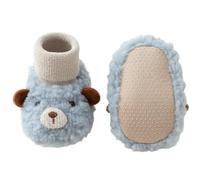 Qcbuegof Chaussures de randonnée améliorées pour nourrisson Semelles souples qui ne sont pas respirantes., bleu, 12 yards