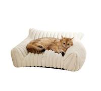 Qcbuegof Chien Chiot Lit Douillet Base Canapé Coussin de Luxe pour Petits à Grands Animaux de Compagnie Lit Créatif pour Animaux de Compagnie Épaissir Nid Chat Lit & Meubles