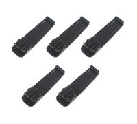 Qcbuegof Clip de ceinture de batterie pour radios - Design en métal pour A16 A25 M25 M37 M93D R30 F1100 F2000 F2100 F3400