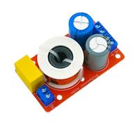 Qcbuegof Crossover HiFi 2 voies pour étagères et haut-parleurs centraux avec condensateurs non polaires et bobines terminaux sans soudure faciles à installer