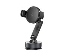 Qcbuegof de téléphone à Ventouse sous Vide pour Pare-Brise, Black | de téléphone portable rotatif à 360 degrés pour la visualisation des médias, de téléphone à forte