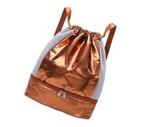 Qcbuegof Drawess Sacs à dos Sac de natation résistant à l'eau avec compartiment à chaussures et séparation sec/humide Sport Gym pour femmes hommes String de natation Fitness Fitness Sport avec