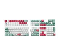 Qcbuegof Durabilité Sea Keycap Set pour claviers mécaniques/OEM Capuchons de touches Capuchons de clé japonais Remplacement Japonais Racine Design Capuchons