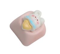 Qcbuegof ESC Keycap Résine Résine Capuchon de Clé de Clavier avec Beau Motif de Dessin Animé Fait à la Main Résine Résine ESC Keycap Clavier Mécanique
