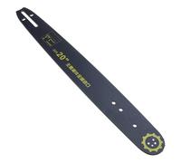 Qcbuegof Guide de tronçonneuse haute performance de 50,8 cm - Parfait pour le pelage des forêts et l'entretien du jardin - Accessoires de guide de tronçonneuse - Haute résistance à l'usure