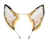 Qcbuegof Hairhoop Peluche Chien Oreilles Bandeau Oreille Flexible Bandeau Oreille Costume Coiffure Femmes Thèmes Fête Animation Chapeaux Oreilles Coiffure Oreille