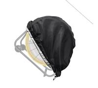 Qcbuegof Housse de ventilateur industrielle robuste en tissu Oxford 600D avec revêtement argenté pour protéger contre la pluie et les intempéries