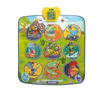 Qcbuegof Jouet musical interactif pour tapis de danse musicale pour enfants de 1 à 4 ans - Piano éducatif Playmat pour tout-petits - Anniversaire pour garçons et filles