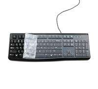 Qcbuegof Keyboard Covers for K120 MK120 Corded Ergonomic Silicone Protectors Skin Replacement Keyboard Protective Film