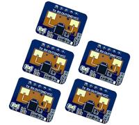 Qcbuegof LD2410C avec barrettes à broches soudées Fréquence 24 GHz Détection intelligente Circuit avec faible consommation d'énergie Détection intelligente d'induction