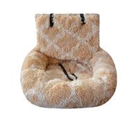 Qcbuegof Lit pour chien pour les voyages et l'utilisation à la maison Tapis rembourré doux Lit de voyage pour animal domestique Lavable en machine Coussin pour chien avec rembourrage