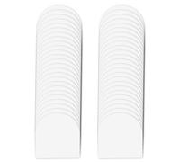 Qcbuegof Lot de 50 pochettes transparentes pour record de 12 pouces Étui de protection acide pour album simple double triple antistatique
