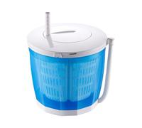 Qcbuegof Machine à laver manuelle portable et essorage à manivelle pour camping, voyage, appartements