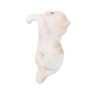 Qcbuegof Miniature Dessin animé Petits chats Décoration d'aquarium Résine Décorations assurent un entretien ordonné et entretenu pour les amateurs de poissons Réservoirs de poissons Aménagement