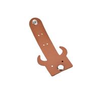 Qcbuegof Organisateur de câbles en cuir synthétique - Support pour écouteurs - Multi-usage - Gestion des données - Clips de gestion des câbles