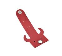 Qcbuegof Organisateur de câbles en cuir synthétique - Support pour écouteurs - Multi-usage - Gestion des données - Clips de gestion des câbles