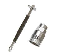 Qcbuegof Outil de démontage de roue d'inertie pour vélo - Outil de démontage de cassettes - Outil de démontage des roues libres - Réparation de roues libres - Clé à molette - Extracteur de roue libre