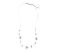 [Qcbuegof] Parure de bijoux élégants en forme de goutte de rosée en cristal pour femme et adolescente Collier réglable pour mariage ou fête, フリーサイズ, Comme décrit, Pas de gemme