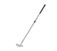 Qcbuegof Putter de golf télescopique à 2 sections réglables en aluminium pour un contrôle précis des traits et un entraînement en extérieur