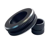 Qcbuegof Roulette de souris en alliage d'aluminium - Molette de défilement lisse pour souris sans fil 2 secondes - Roulette principale et roue latérale - Capteur précis