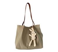 Qcbuegof Sac à bandoulière multi-usages pour femme avec de grandes capacités Multi compartiments Sacs à main Sacs à main Sac de trajet Sac à main Travail Sac à main, kaki, G