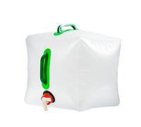 Qcbuegof Sac à eau pliable Grande capacité Seau à eau de camping avec portable