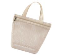 Qcbuegof Sac à langer solide couleur maman sac à langer sac de voyage multifonction organisateur de stockage creux sac à main en maille souple parents, Kaki clair