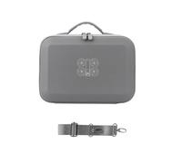 Qcbuegof Sac de transport rigide pour quadricoptère - Pour traverser la machine - Télécommande - Coque rigide - Résistant aux chocs, Couleur grise