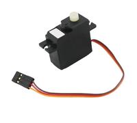 Qcbuegof Servo numérique en métal 17G pour SY1201/1202/1203/1204 MN90 MN99S2 MN82 MN78 1:12 Télécommande Stabilisateur de caméra de voiture