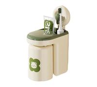 Qcbuegof Solution de stockage de salle de bain adhésive thématique pratique et élégante Accessoire confortable pour tous les membres de la famille Étagère de salle de bain adhésive