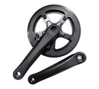 Qcbuegof Support de vélo pliant Anneau de chaîne 52T/48T/40T Vélo de route Pédalier Pédalier Changement de chaîne de vélo pliant Pièces de rechange Alliage d'aluminium Vélos Pignon à manivelle