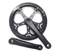 Qcbuegof Support de vélo pliant Anneau de chaîne 52T/48T/40T Vélo de route Pédalier Pédalier Changement de chaîne de vélo pliant Pièces de rechange Alliage d'aluminium Vélos Pignon à manivelle