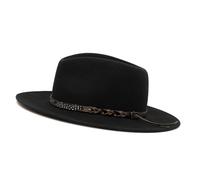 Qcbuegof Trilbies populaires pour hommes et femmes spectacle sur scène Chapeaux Mascarades Fête Gentleman Carnival Fête Chapeaux Fête