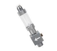 Qcbuegof Vannes de pulvérisation de CO2 efficaces avec compteur de bulles amovible pour l'entretien de l'aquarium et l'optimisation de la santé des plantes