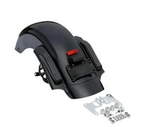 QccHieUs Arrière cyclte Feu Freinage Noir Feu Arrière LED Support Plaque D'immatriculation Facile à Installer