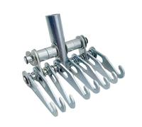 QccHieUs Extracteur de Griffes Générique, Outil pour Tôle Automobile, Professionnel, Robuste, Griffe de Traction, 8 Doigts