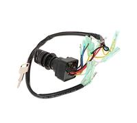 QccHieUs Ignition Key Starter Switch Assemblée Démarrage Contrôle Boîte Moteur Hors-Bord Fonction Convient pour Utilisateur Professionnel Installation