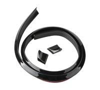 QccHieUs Kit de Coffre de Voiture, Toit, Aileron, Décoration de Véhicule Extérieur, Installation Simple, Accessoires Automobiles, 4.5 Cm Brillant Noir