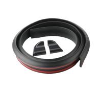 QccHieUs Kit de Coffre de Voiture, Toit, Aileron, Décoration de Véhicule Extérieur, Installation Simple, Accessoires Automobiles, Black Mat de 3.5 Cm