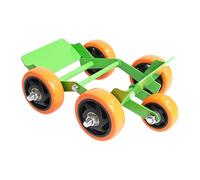 QccHieUs Outil de Déplacement pour Pneu Crevé, Rouleau de Secours Portable pour Pneu, Remorque de Déplacement pour et Tricycle, Vert