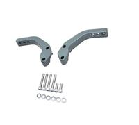 QccHieUs Support de Protège-Mains de Motocross Universel, Stable et Performant, Installation Facile, Fixation pour Guidon, Titane 28 mm