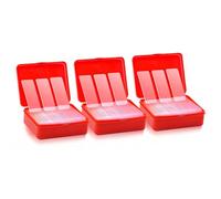 Qcdou AdhéSif Double Face Extra Fort, scotch double face transparent, Adhésif Fort Sans Trace (1 mm), tapis/mur photo/cuisine/maison/voiture/fête (3 boîte)